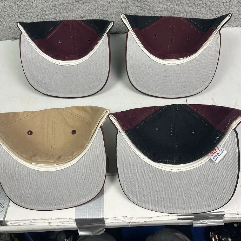 Vintage New Era Blank Pro Model Hat‎ USA Baseball Cap Lot of 13